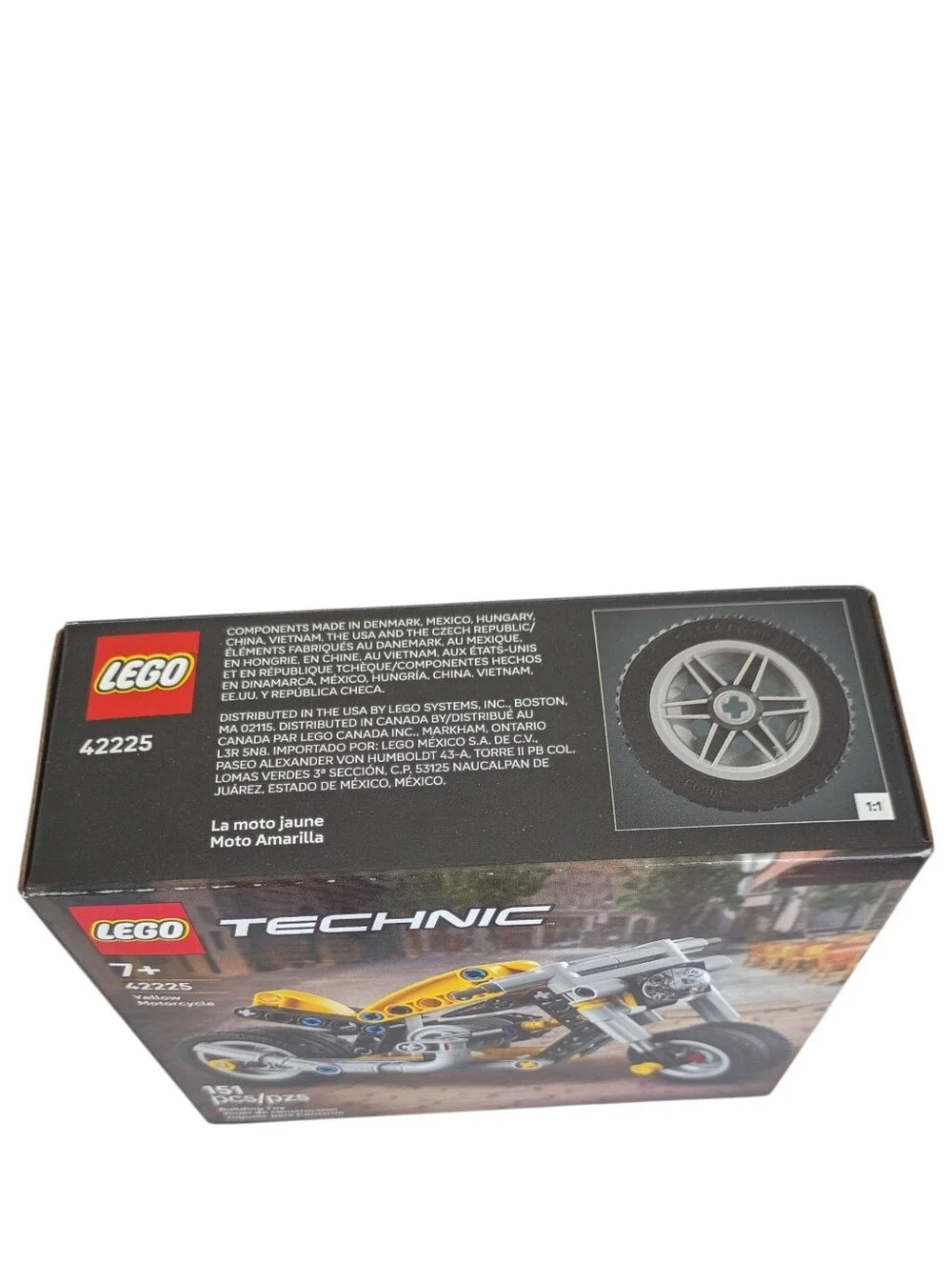 LEGO Technic 42225 Motorcycle 151 Pieces – Building Set